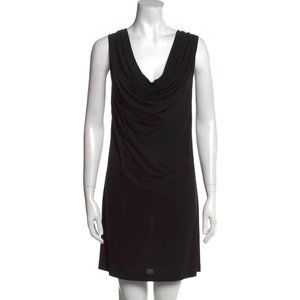 Haute Hippie Black Cowl Dress